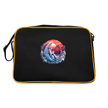Angels on Clouds - Pour les chrétiens - Sac Retro - noir/or - Dos
