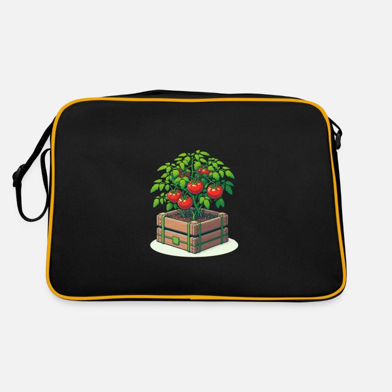 Plant de tomate en pot de tomate Sac Retro