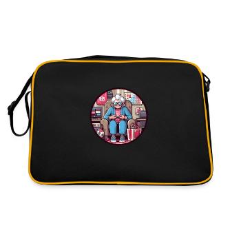 Mamie Gamer - Sac Retro - noir/or - Dos