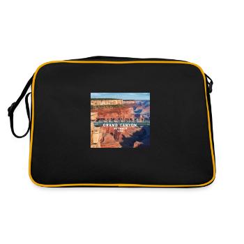 Grand Canyon SkyWalk - Sac Retro - noir/or - Dos