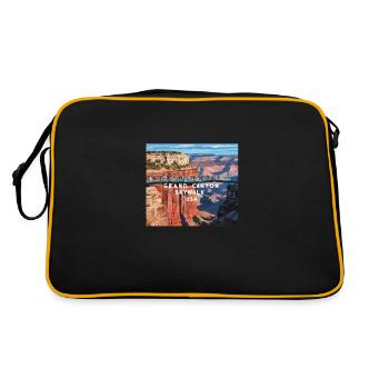 Grand Canyon SkyWalk - Sac Retro - noir/or - Dos