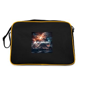 Anunnaki Gods - Retro Bag - black/gold - Back