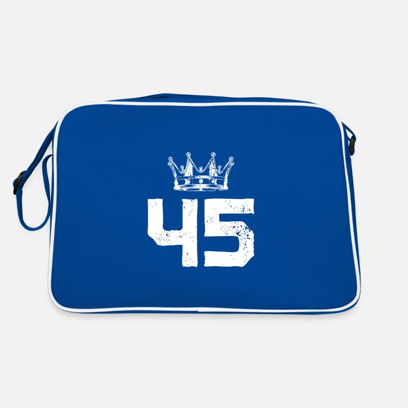 45 Couronne numérique Sac Retro