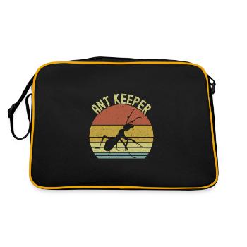 Ant - Retro Bag - black/gold - Back