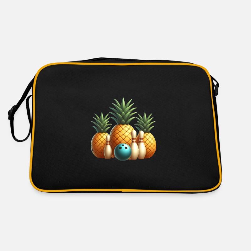Bowling Pineapple 🎳🍍 - Holidays in Bowling Retro Bag