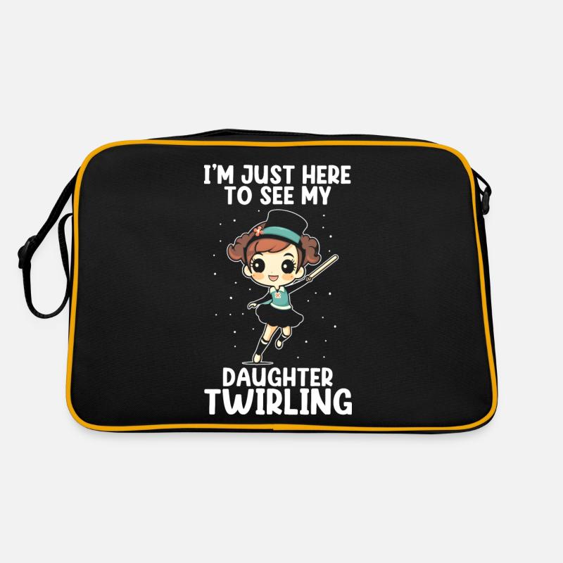 Stabdänzerin Design für Majorette Retro Tasche