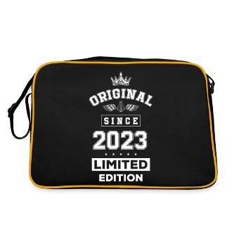 Anniversaire édition limitée 2023 - Sac Retro - noir/or - Dos