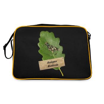 OBV – Becasse camo Scolopax Rusticola #4 - Sac Retro - noir/or - Dos