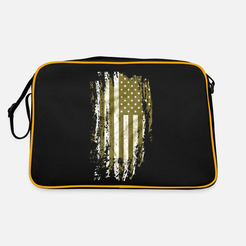 us army grunge style Sac Retro