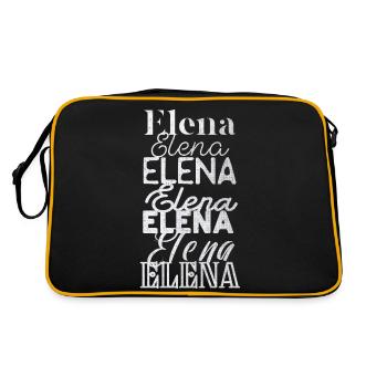 Elena - Sac Retro - noir/or - Dos