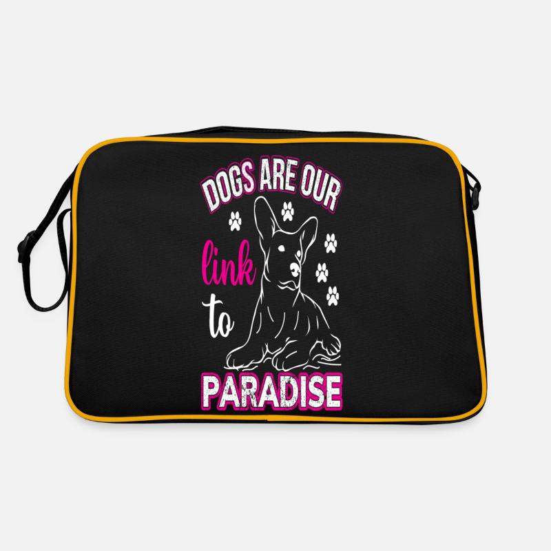 Les chiens sont notre lien avec le Paradis Sac Retro