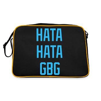 Haine Haine Haine Haine GBG - Sac Retro - noir/or - Dos
