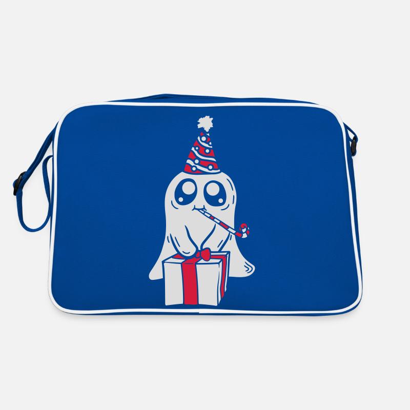 Süßer Geist feiert Geburtstag Retro Tasche