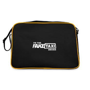 Faux Taxi Driver - Sac Retro - noir/or - Dos