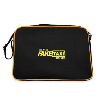 Faux Taxi Driver - Sac Retro - noir/or - Dos