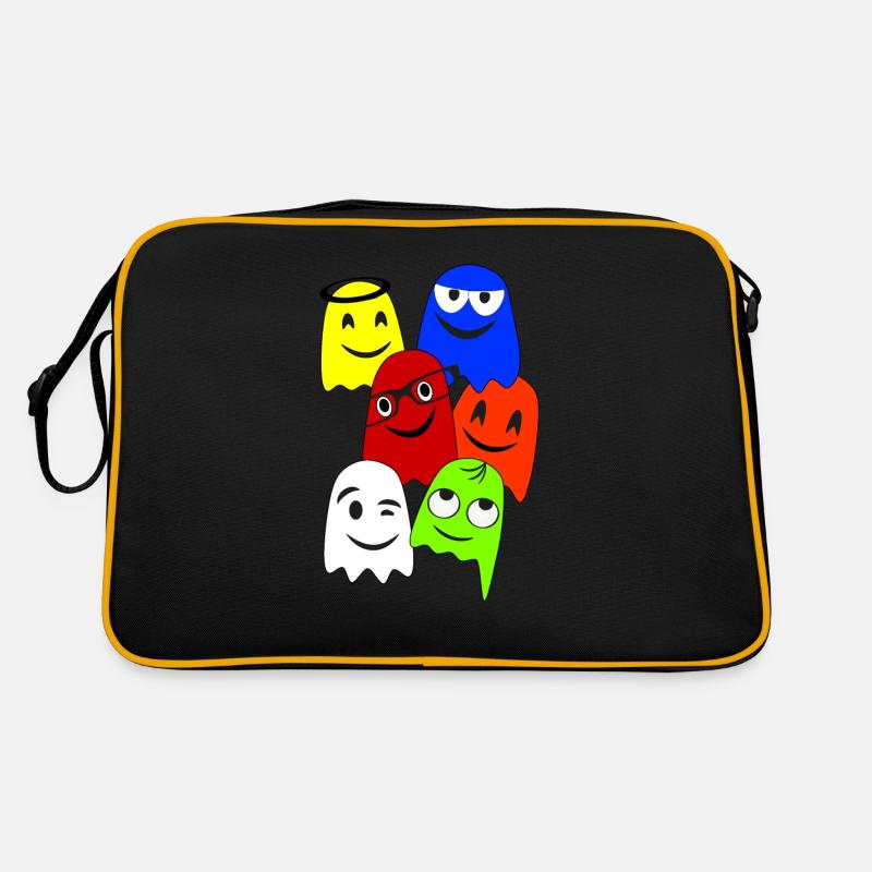 funny ghosts Retro Bag