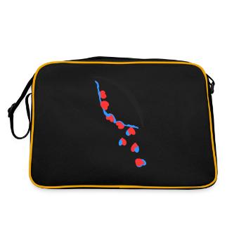 Ojolagrimas Amore - Retro Bag - black/gold - Back