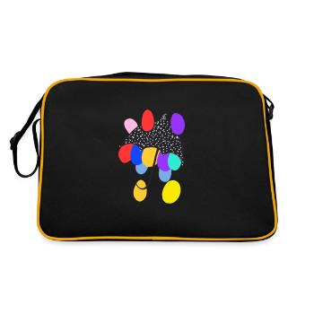 Fantasy umbrella. - Retro Bag - black/gold - Back