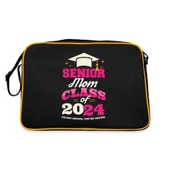 Classe de maman senior de 2024 Proud Mama Funny - Sac Retro - noir/or - Dos