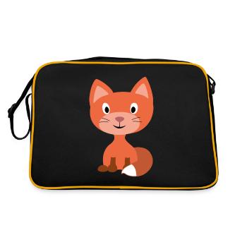 Vêtements et accessoires enfant renard - Sac Retro - noir/or - Dos