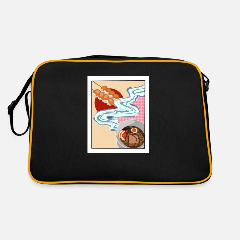 Japanische Collage Retro Tasche