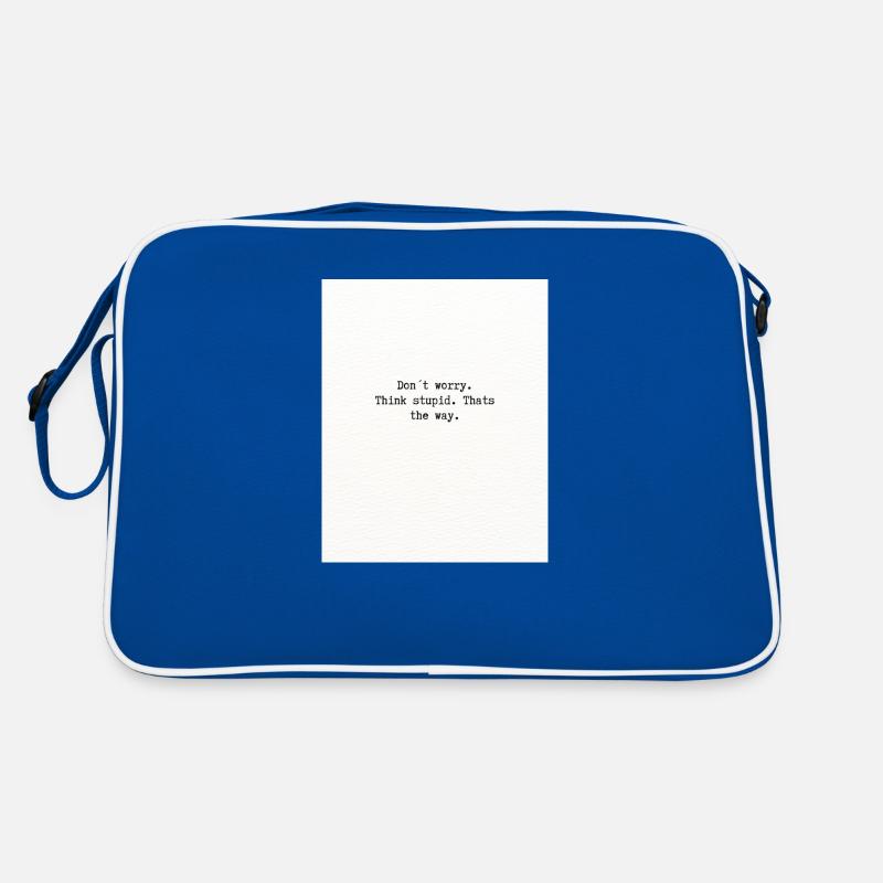 Think stupid Retro Bag