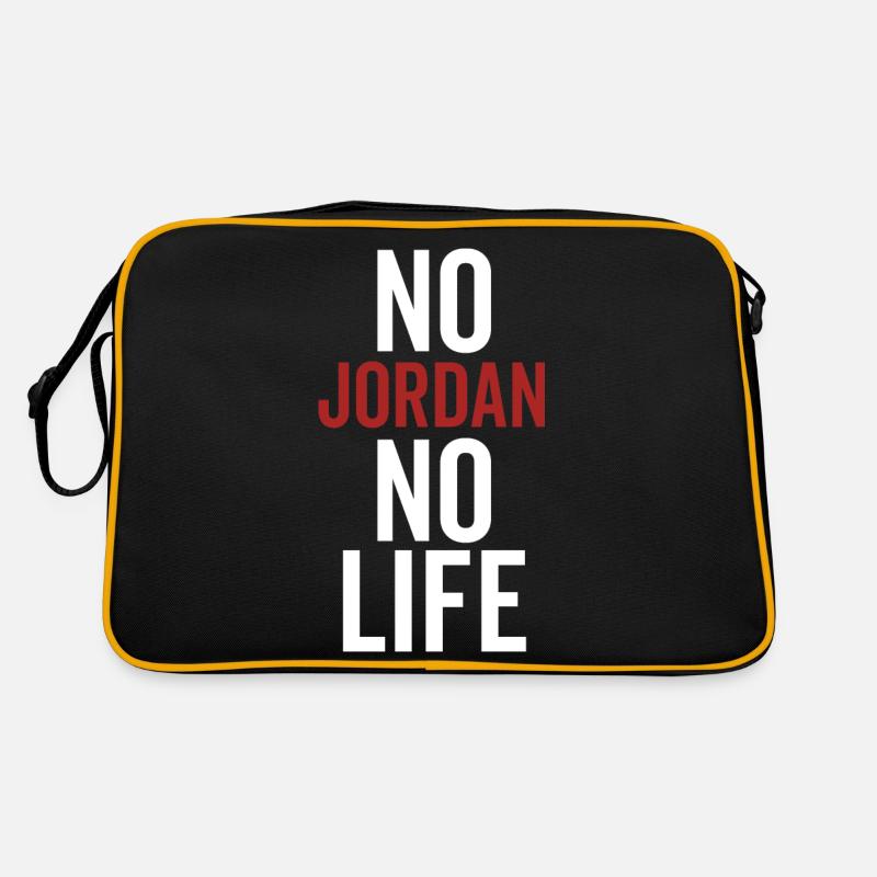 Pas de Jordanie Pas de vie Sac Retro