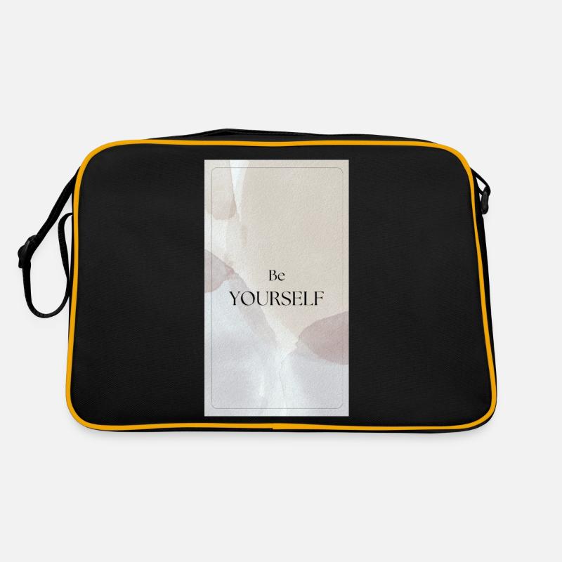 BE YOURSELF - Be yourself Retro Bag