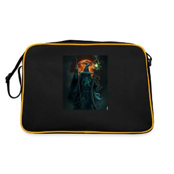 Magician - Retro Bag - black/gold - Back