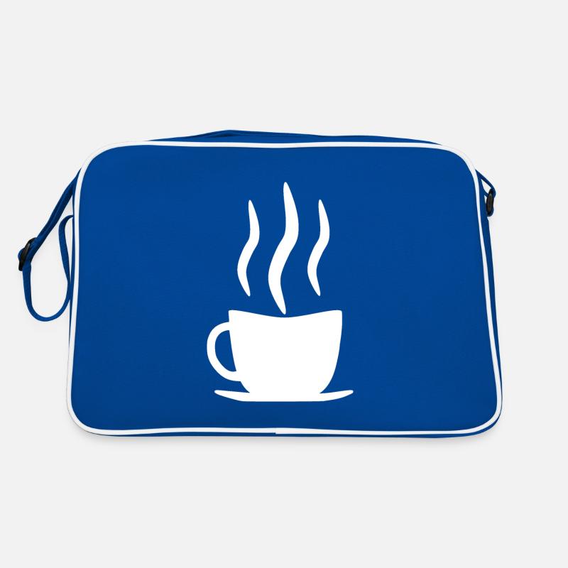 Coffee cup white Retro Bag