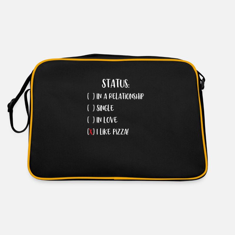 Pizza-Status Retro Tasche