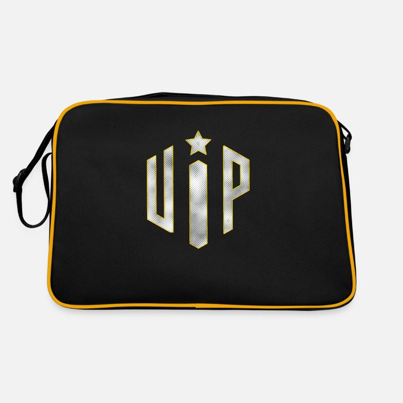 VIP One - Sac Retro - noir/or