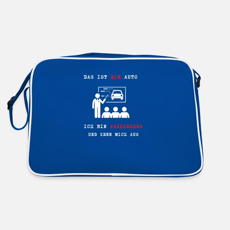 C’est UNE voiture Je suis instructeur de conduite Sac Retro