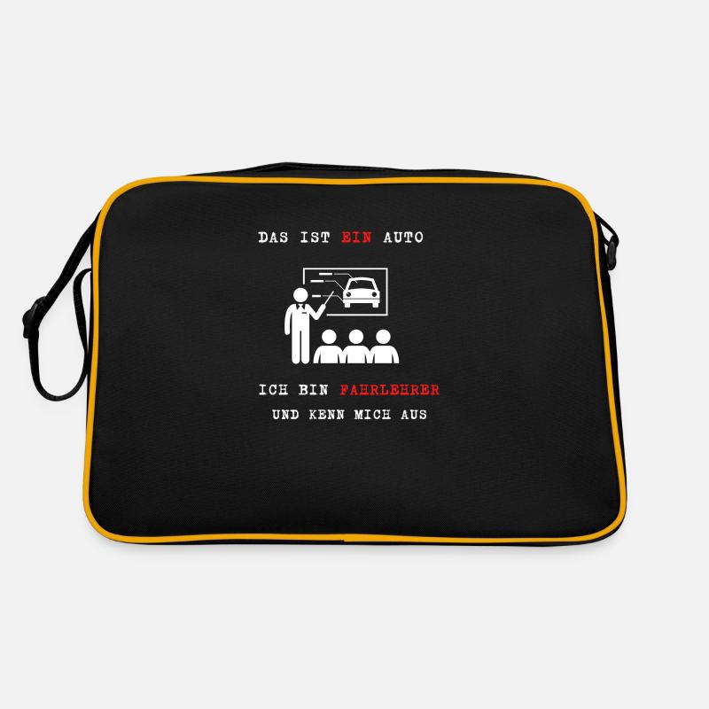 This is ONE car I am a driving instructor Retro Bag
