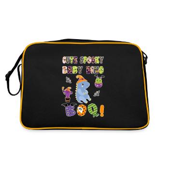 Mignon Spooky Baby Dino Halloween Boo 2 - Sac Retro - noir/or - Dos