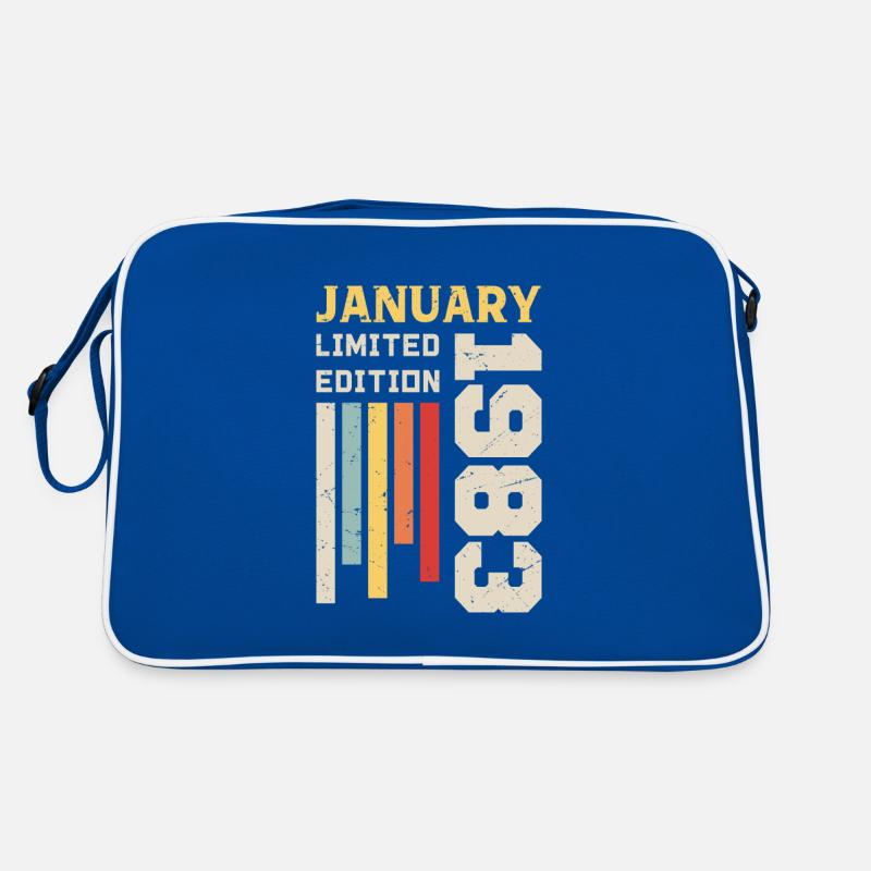 Janvier 1983 - Cadeau anniversaire Janvier 1983 Sac Retro