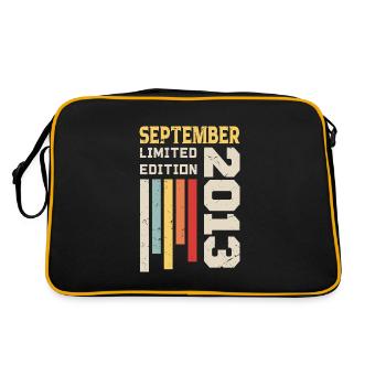 Septembre 2013 Cadeau anniversaire Septembre 2013 - Sac Retro - noir/or - Dos