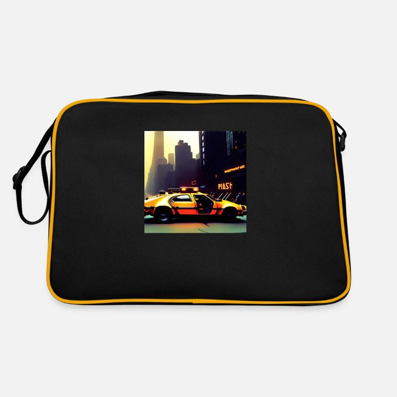 Cyberpunk Auto - Sac Retro - noir/or