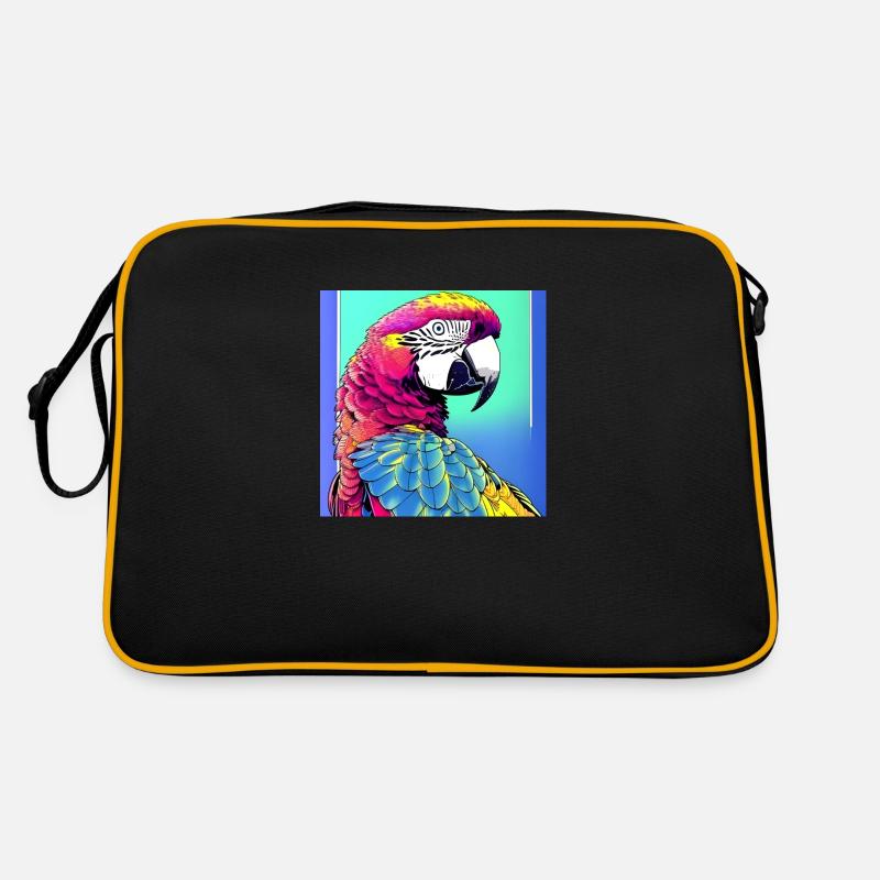 Neon Macaw Retro Bag