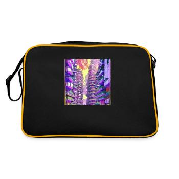 La colonie arboricole - Sac Retro - noir/or - Dos