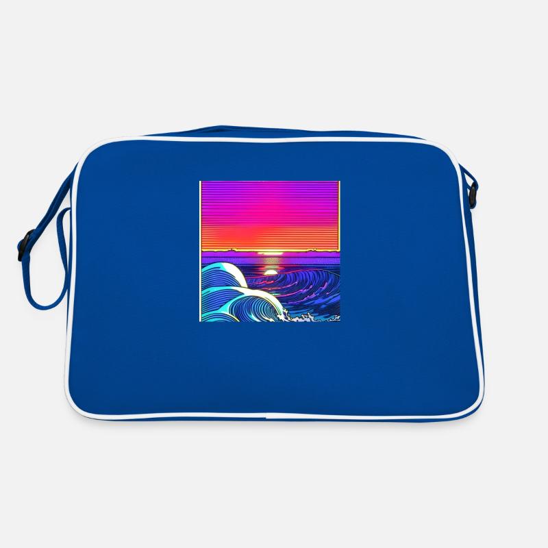 The Waves Retro Tasche