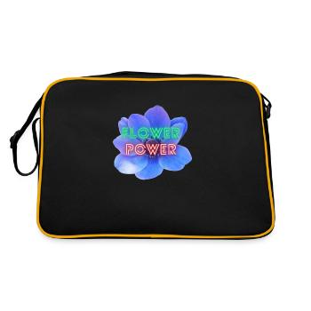 Pouvoir des fleurs - Sac Retro - noir/or - Dos