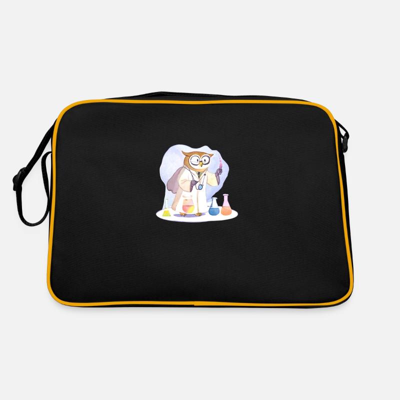 Clever Owl Scientist : Expériences à Weish Sac Retro