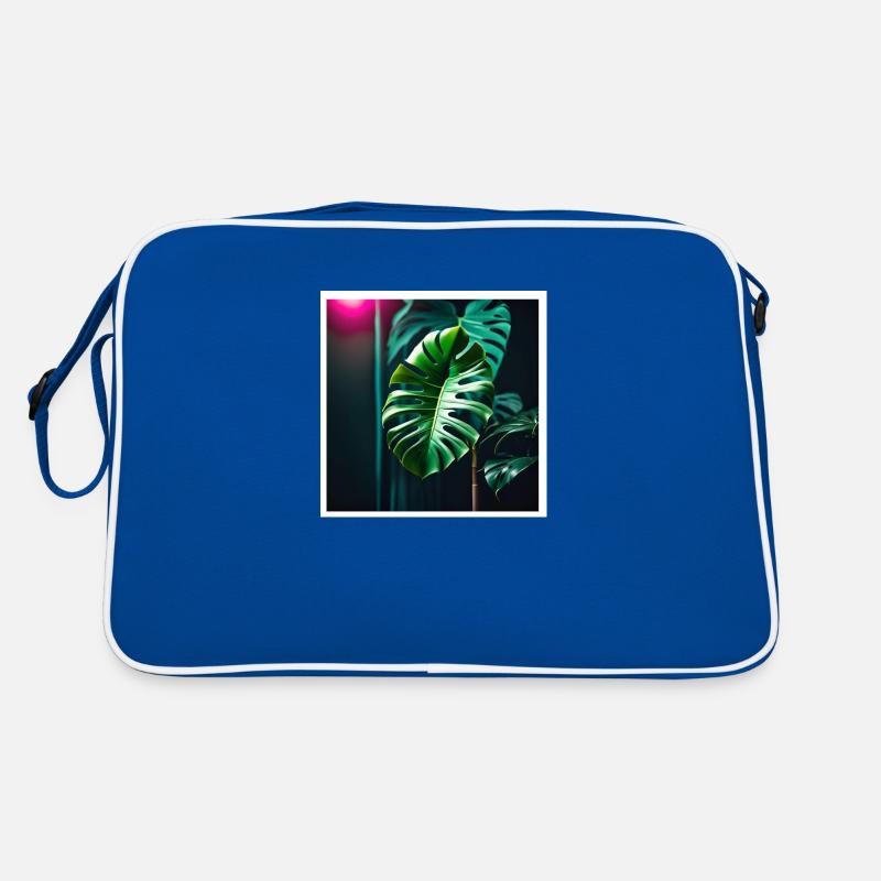 Monstera Leafs#2 Retro Tasche