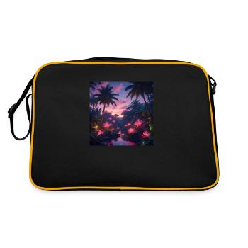 Fantaisie - Sac Retro - noir/or - Dos