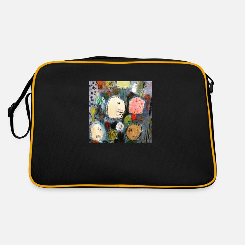 Die Anderen - Retro Tasche - Schwarz/Gold