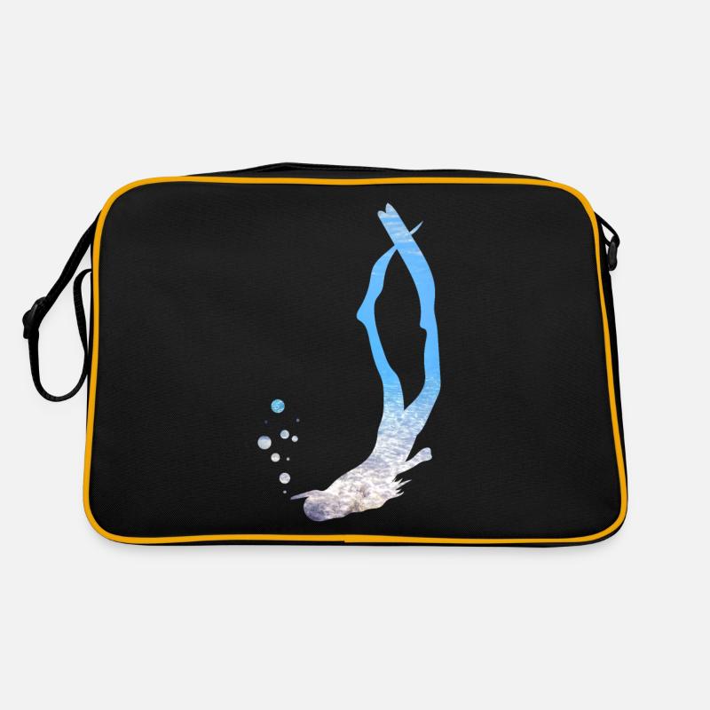 Plongeurs plongée d’apnée eau mer Sac Retro