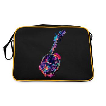 Banjo - Sac Retro - noir/or - Dos