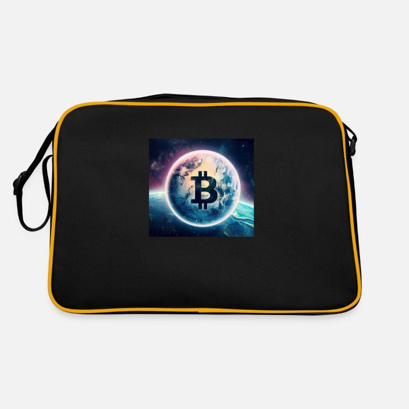Bitcoin discovers space Retro Bag