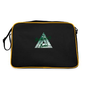 été - Sac Retro - noir/or - Dos
